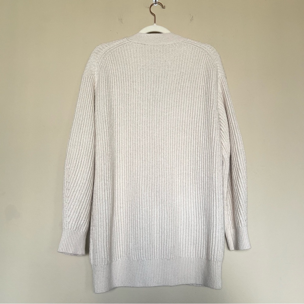J. Crew Alpaca Oversized Boyfriend Cardigan Knit Sweater - Picture 5 of 6
